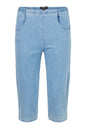 6537/6740 Soft Denim Pedal Pushers Denim