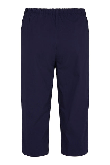 6699/6107 KNEE LENGTH SUPER STRETCHY PULL UP TROUSERS Navy