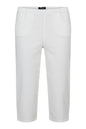 6699/6107 Stretch Pocket 3/4 Trousers White