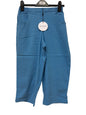 6699/6107 Stretch Pocket 3/4 Trousers Blue