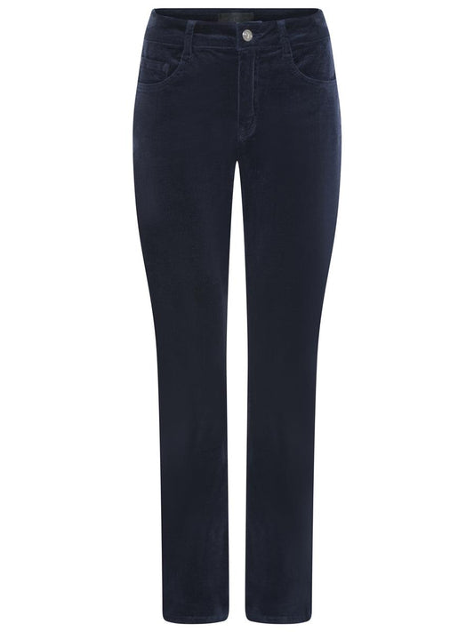 6716 Emma Corduroy Straight Leg Jeans Bottle Green