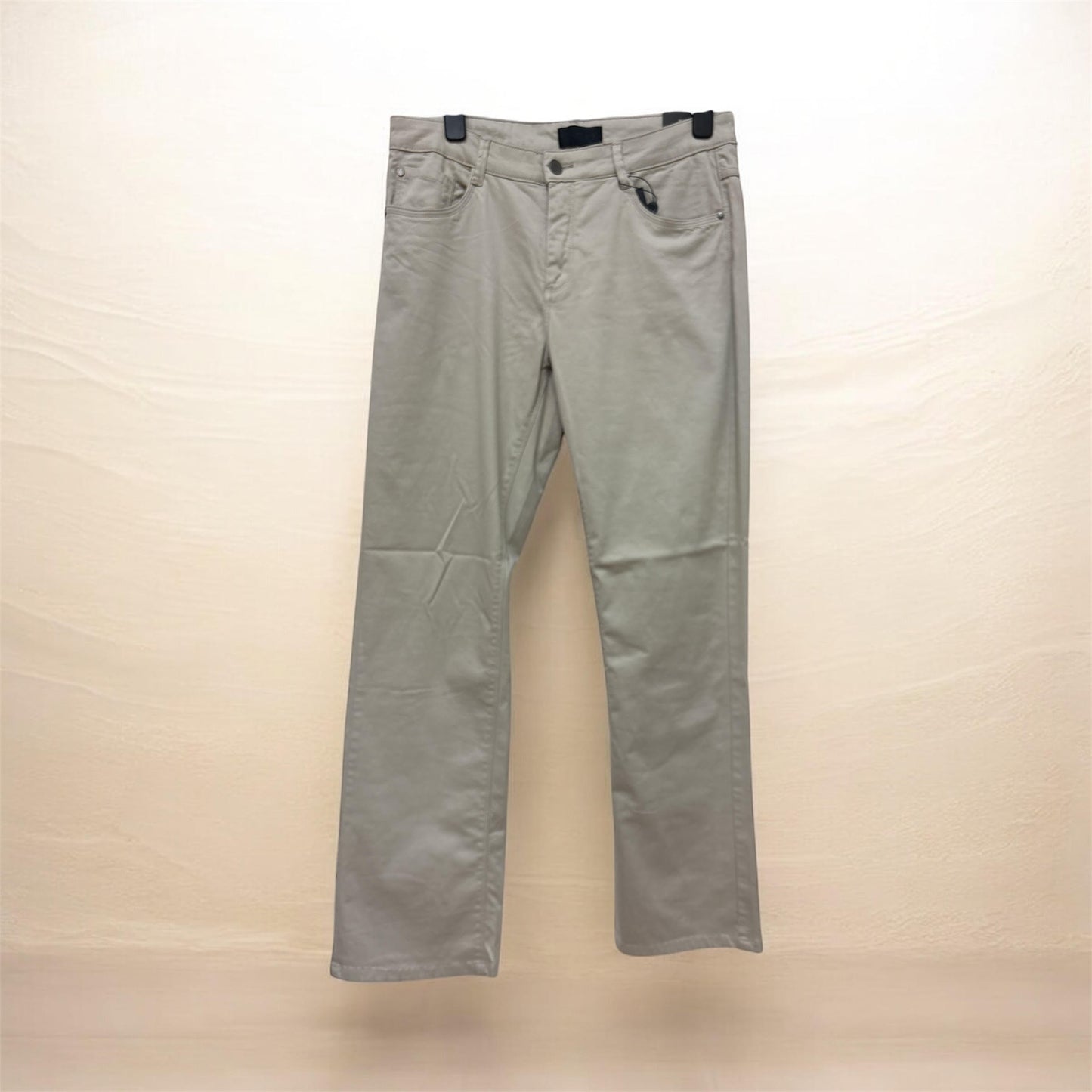 6716C Chino Style Straight Leg Jeans Beige