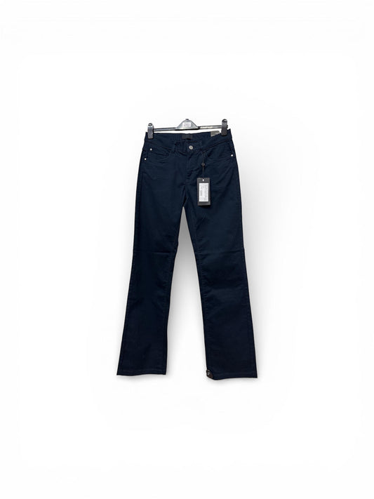 6716C Chino Style Straight Leg Jeans Navy