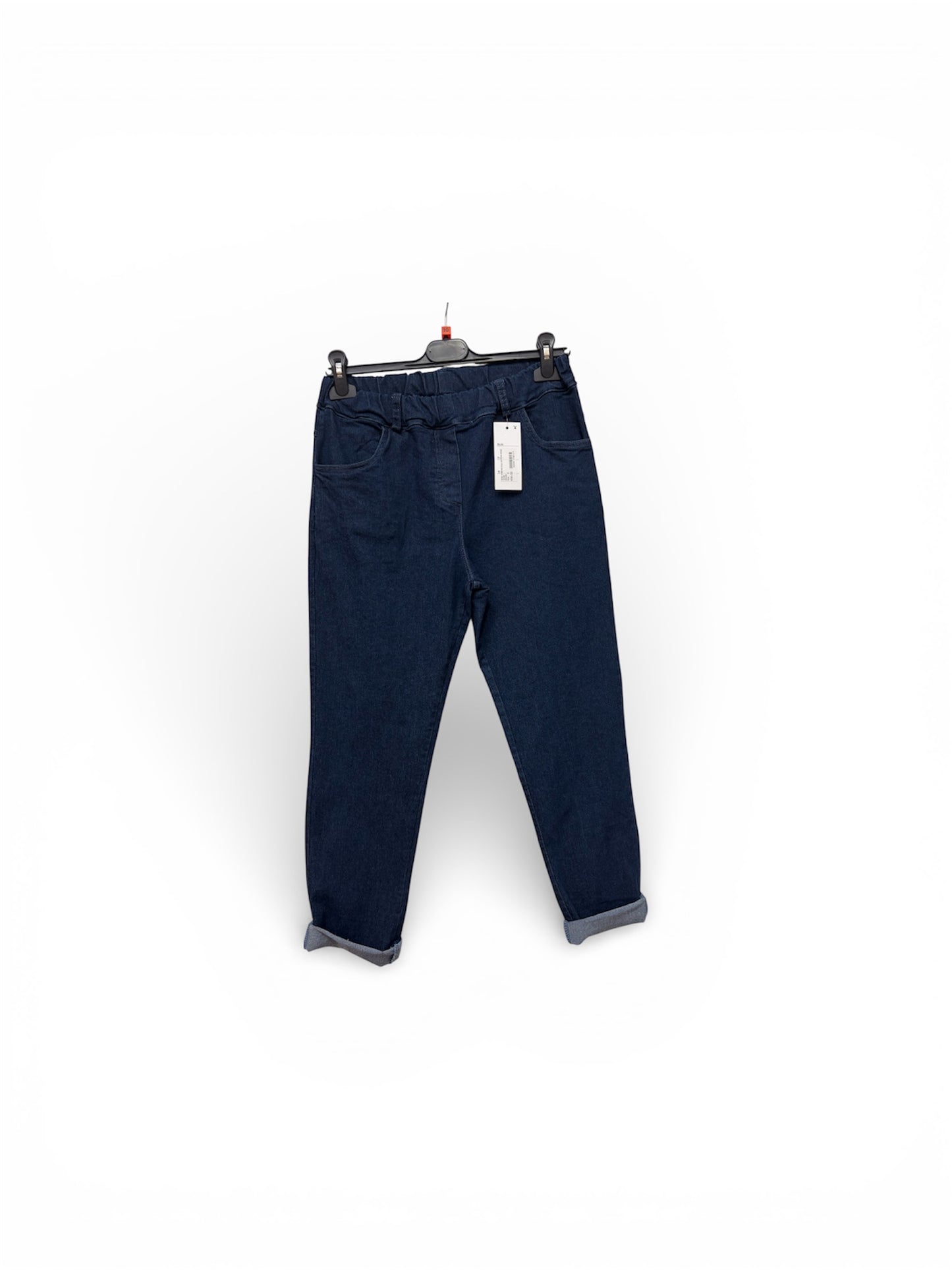 7879Z Stretch Roll Bottom Jeans Denim