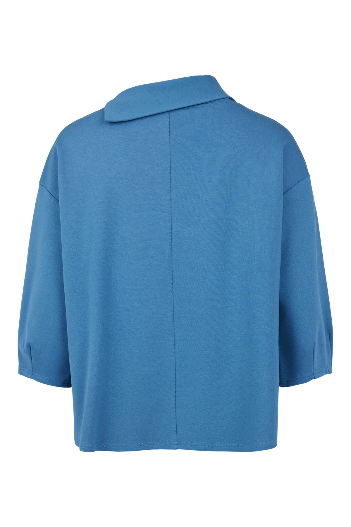 83667 3/4 Sleeve Boat Nck Noen Sweater Plum