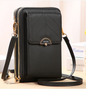 9802 Crossbody Phone/Purse Bag Black