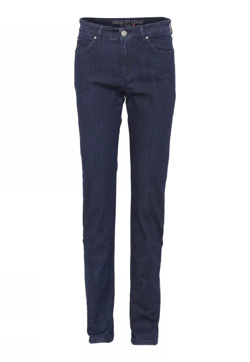 5525 Straight Leg Magic Fit Stretch Jeans Black