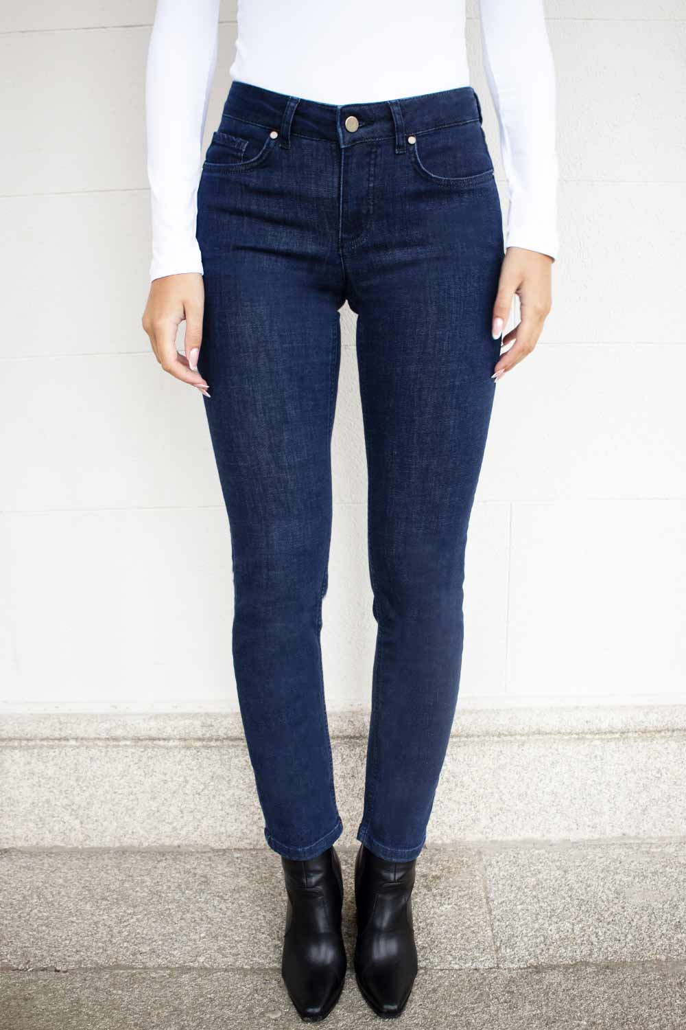 Sophie SLIM LEG BASIC JEANS Denim