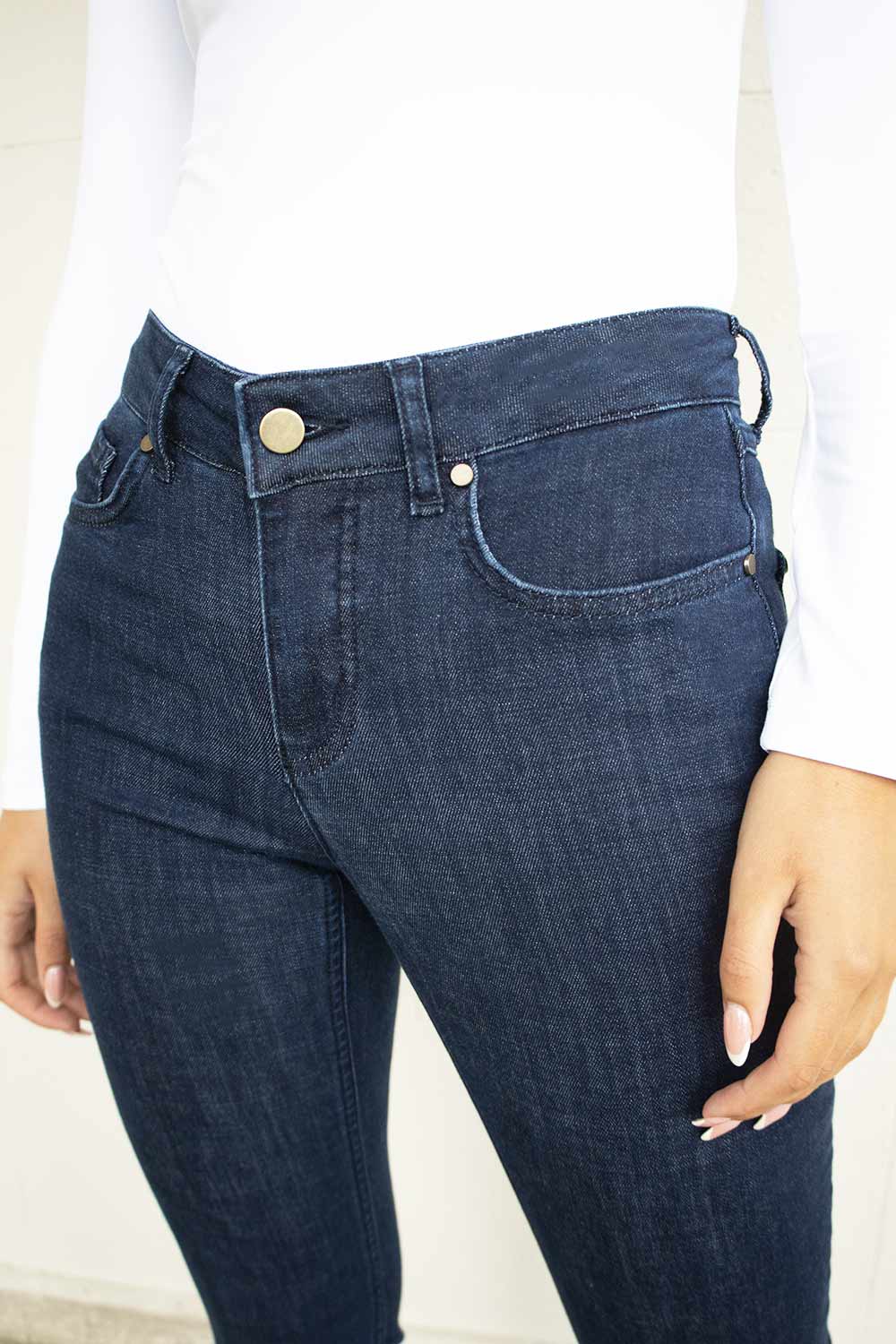 Sophie SLIM LEG BASIC JEANS Denim