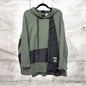 A25140 Hooded Jersey Top Khaki