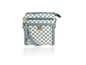 Bg24165-080 Dual Zip Monogram Cb Bag Blue
