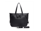C007 Large Shoulder Bag With Bow Black
