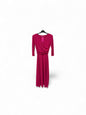 Cd902 Marguerite Wrap Style Dress L/Sl Pink