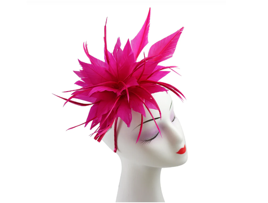Ft9145b Arrow Headpiece Fushia