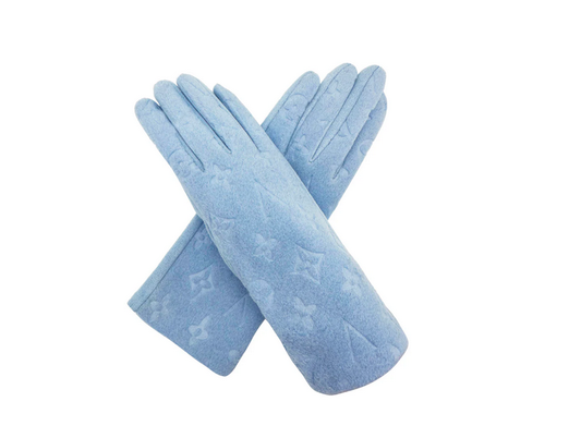 Gv2485-079 Star Monogram Touch Screen Gl Blue