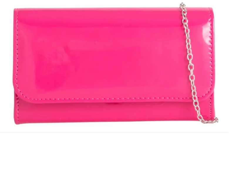 H2223 Patient Envelope Clutch Bag Fuchia