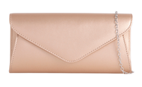 H2490 Matt Envelope Cb Clutch Rose Gold