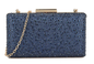 H3105 Bling Hard Small Clutch Bag Navy
