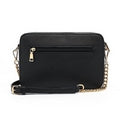 K5021 Patent Leather Cross Body Bag Black