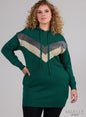 Me-Se-2006-Hvs Hood Tunic Jumper Arrow Green