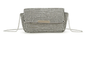 Mw3567 Small Bling Soft Bag Silver