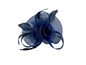Mx1748-2 Mesh Swirl Flower With Loops Navy