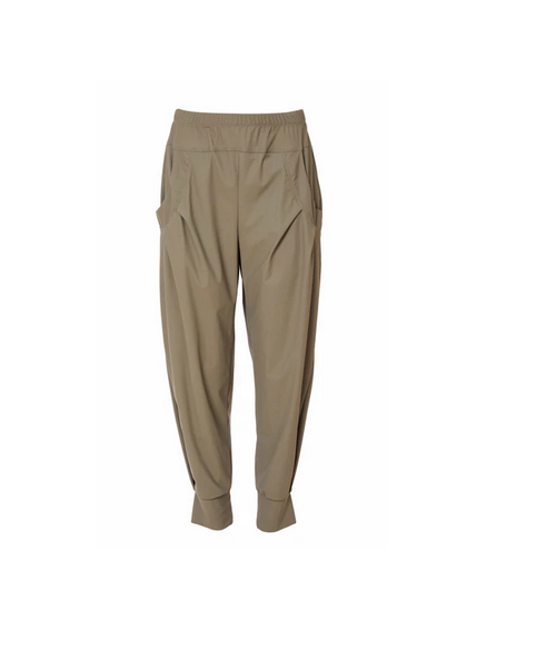 Na101 Cuff Ankle Travel Fabric Trousers Army
