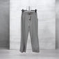 Na153f Pin Tuck Hem Wide Leg Trousers Silver