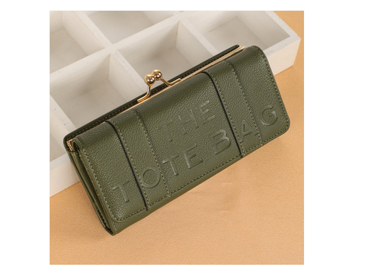 P802-2 Tote Bag Purse Green