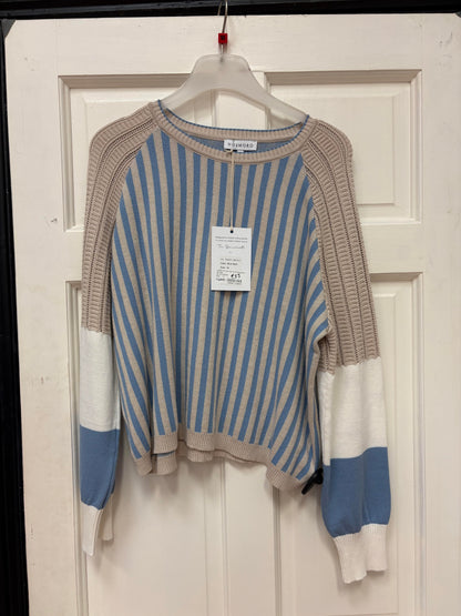Senna STRIPED AND STAR KNITWEAR Blue/Cream
