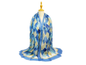 Sf2511-181 Colourful Squares Check Print Blue