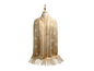 Sf25130-197 Monogram Fringed Scarf Beige
