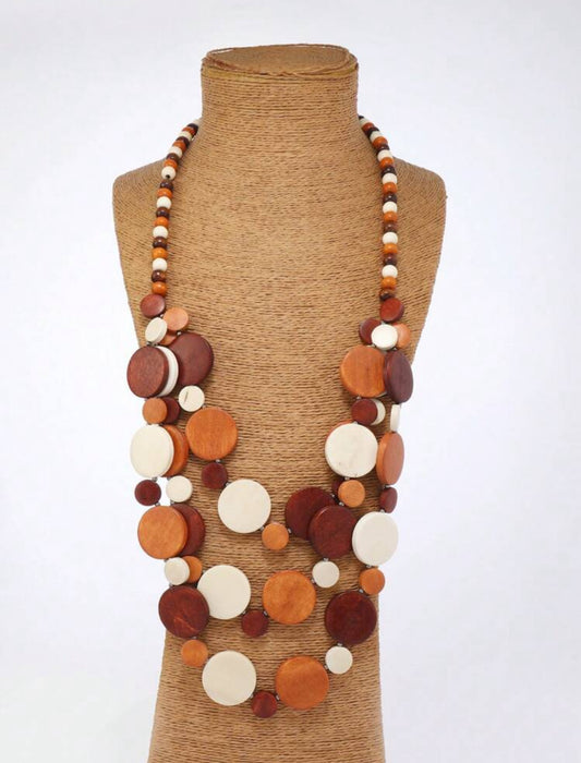 Sj25040326662584424 Coconut Shell Long N Brown/White