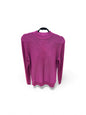 Sv295 Bling Turtle Neck Basic Jumper Magenta