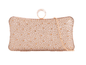 Tl2584 Ring Clasp Small Hard Clutch Bag Gold