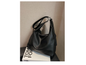 Ttd6060 Slouchy Shoulder Bag Black