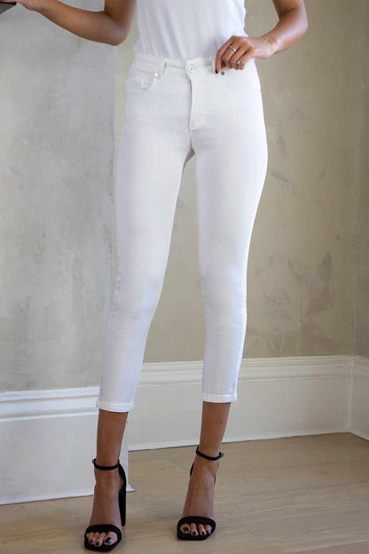 Unity 3/4 Tencel Trousers 25" Leg Grey