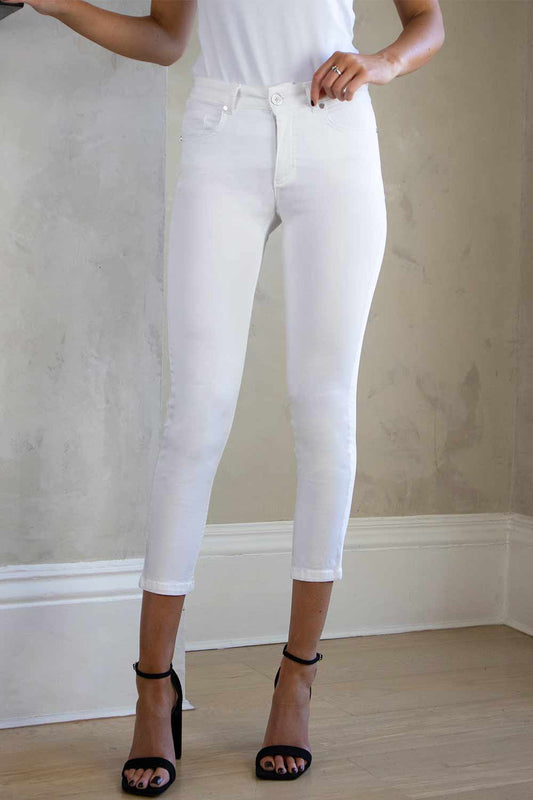Unity 3/4 Tencel Trousers 25" Leg Grey
