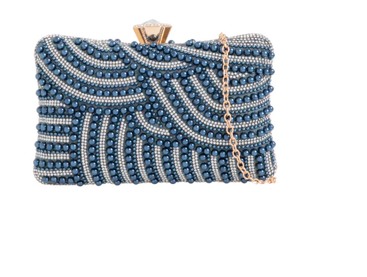 Z3113 Bling Small Pearl/Bling Bag Navy