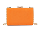 Z672 Box Style Clutch Bag Orange