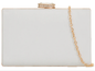 Z672 Box Style Clutch Bag White